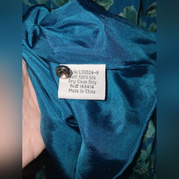 Johnny Was brand Women's size xl, Raquel Silk Mini Dress - Picture 8 of 11